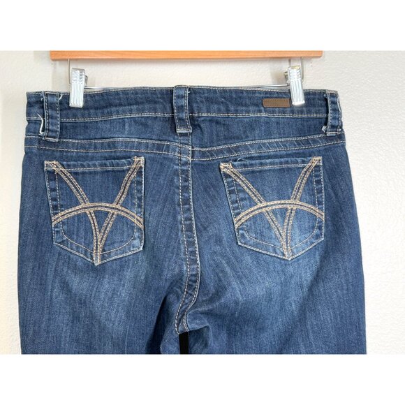 Kut From The Kloth Stevie Straight Leg Jeans Size 10 Blue Denim Womens Pants - Picture 9 of 14